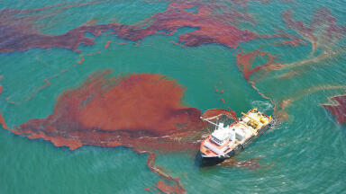 Is the Sun Prolonging the Effects of Deepwater Horizon?