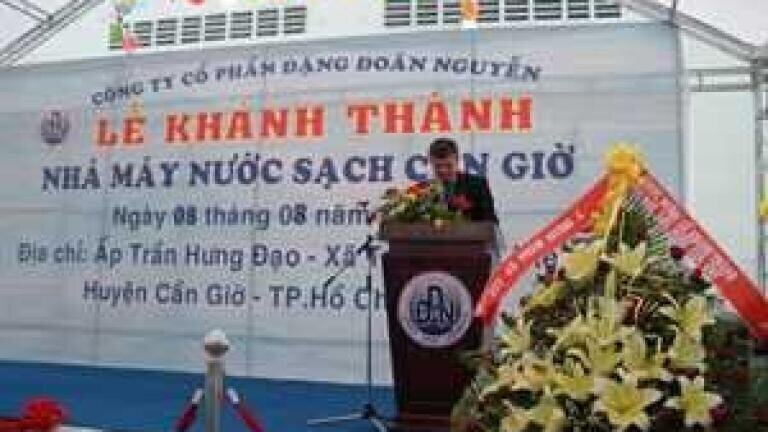 New Water Treatment Facility Using Reverse Osmosis Technology Opens in Ho Chi Minh City, Vietnam