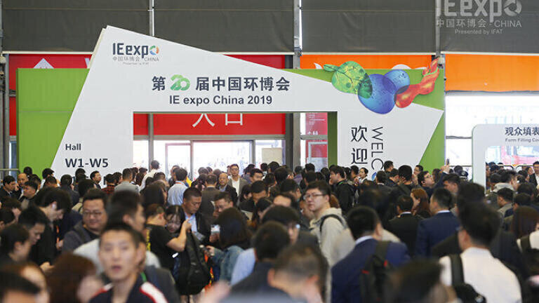 IE expo China 2019: Demand for environmental technology in Asia scales new heights