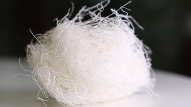 Wood-based yarn captures hormones from wastewater
