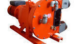 Heavy duty peristaltic hose pumps