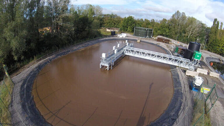 Yorwaste’s Harewood Whin Leachate Treatment plant, which has been upgraded by Phoenix Engineering to include a Landia mixer and Landia aerators.