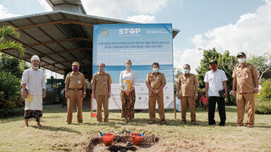 Construction Starts on Waste Processing Facility in Jembrana, Bali   