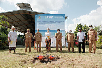 Construction Starts on Waste Processing Facility in Jembrana, Bali   