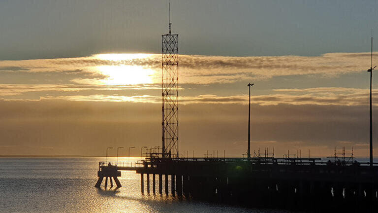 Hydrogen pier at Port of Hastings Copyright HESC Project Partners