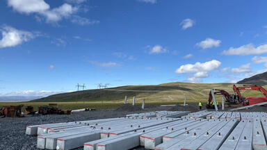 Construction of the first ever large-scale direct air capture and storage plant has commenced