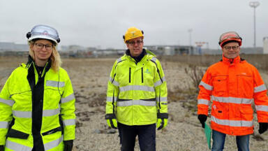 Carbon dioxide capture solution progressing at the Port of Gothenburg