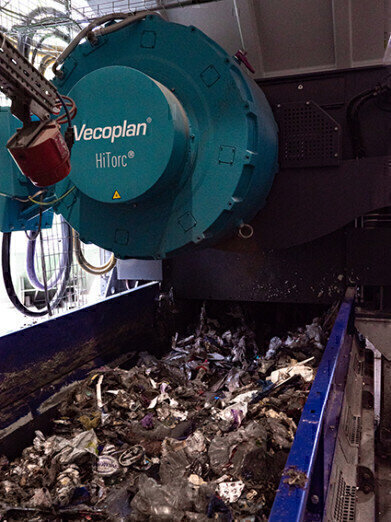 Boost in shredding efficiency with significantly less maintenance