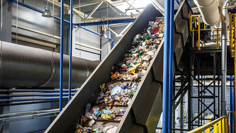 Waste is co-combusted on cement plants