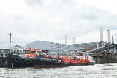 River Thames to slash carbon footprint thanks to a new green floating fuel station