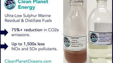 Two new Ultra-Clean Marine Fuels, made from non-recyclable plastic waste