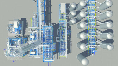 Clean hydrogen energy produced from a repurposed gasification plant
