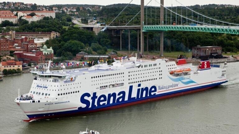 Methanol-fuelled newbuilds like the Taranaki Sun and Stena Germanica (right) can cost less than a LNG-burning ship