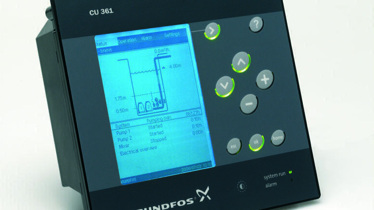 Sophisticated controls for network sewage stations launched