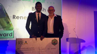 Aston University student awarded for work to boost renewable energy in Africa