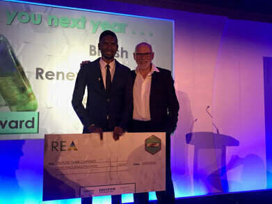 Aston University student awarded for work to boost renewable energy in Africa