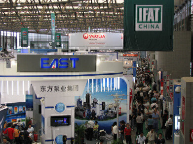 IFAT CHINA takes place from 4 to 6 May 2010 in the Shanghai New International Expo Centre (SNIEC)
