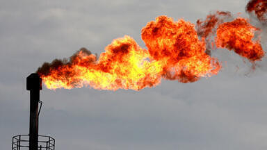 Converting flaring gas into clean hydrogen