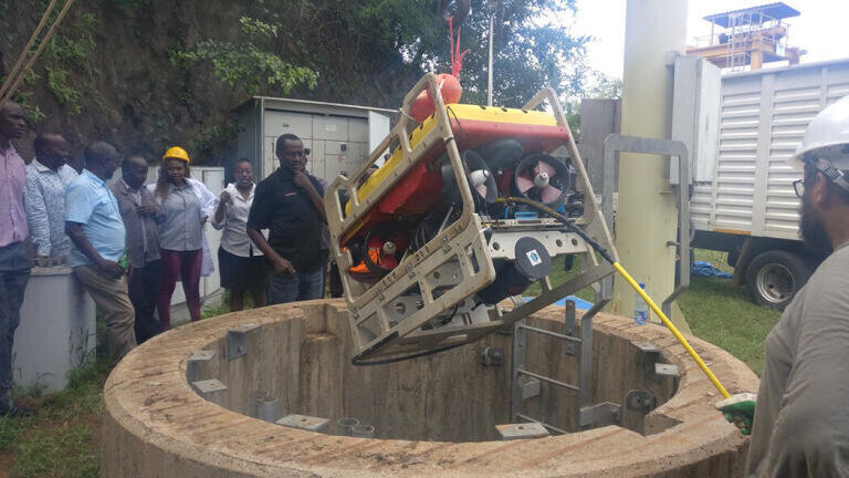 Inspecting water-filled tunnels saves de-watering
