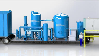 Precoat filter demineralisers designed to offer flexibility in process water treatment