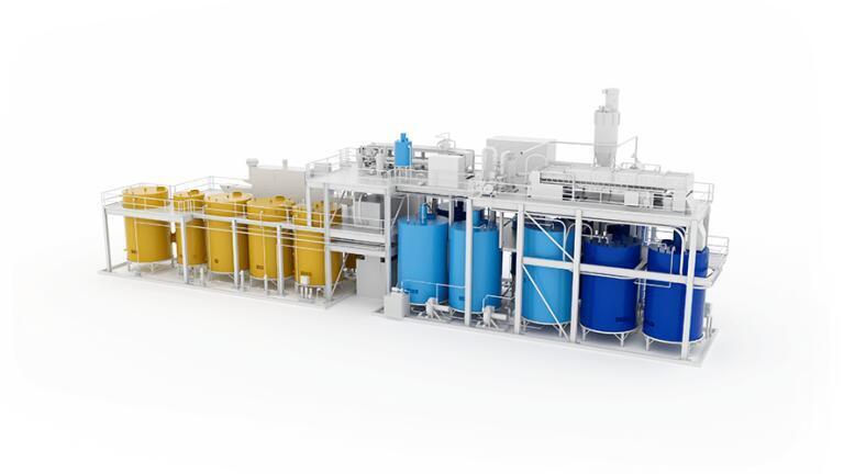 Transforming hazardous incinerator flue gas residue from waste-to-energy plants into reusable materials.