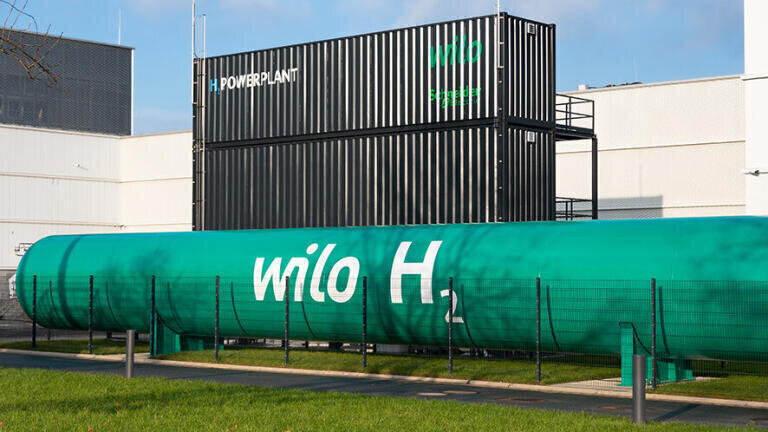 Wilo sets new milestone in sustainable energy transition with H2Powerplant