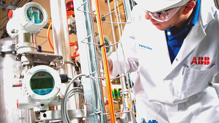 ICL carbon capture pilot plant ABB instrumentation