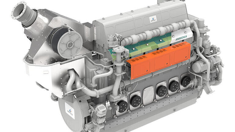 Marine decarbonisation with launch of world-first 4-stroke engine-based ammonia solution