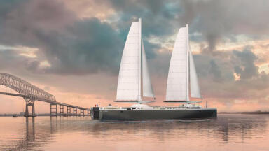 Sustainable Ballast Water Treatment System Selected for Innovative Wind-Powered Cargo Vessel