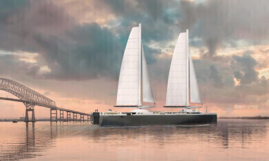 Sustainable Ballast Water Treatment System Selected for Innovative Wind-Powered Cargo Vessel