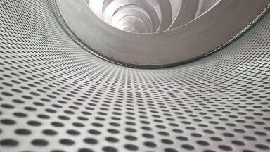 Combined Sewer overflow screen reduces unsightly pollution-causing solids