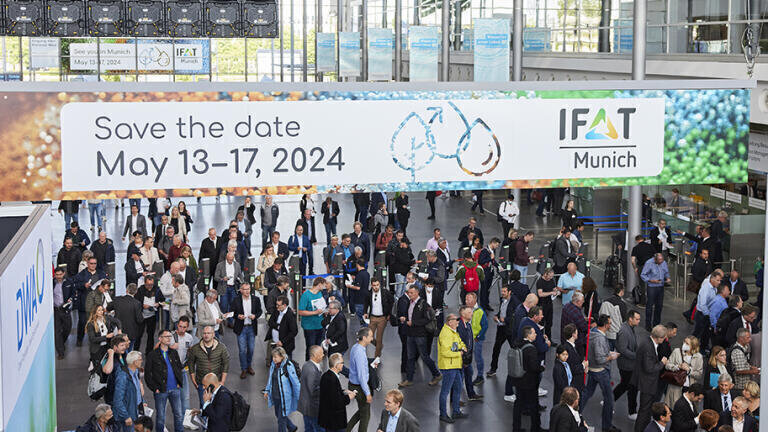 Waste management and recycling at IFAT  