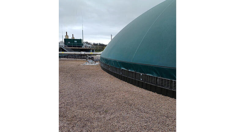 Part of AMPGREEN ESTATES' Greengill Farm AD Plant