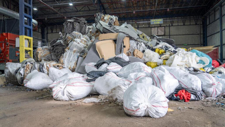 Before: Household and industrial waste
