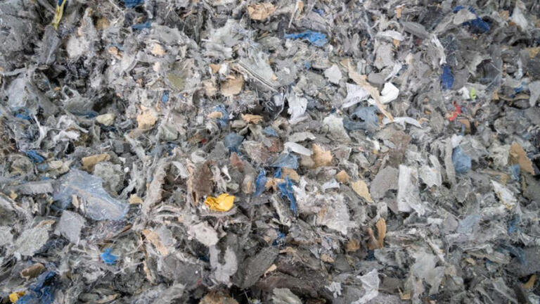 After: Shredded materials for substitute fuel