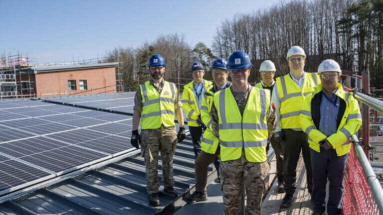 Army Solar Initiative Powers Larkhill Garrison with Green Energy