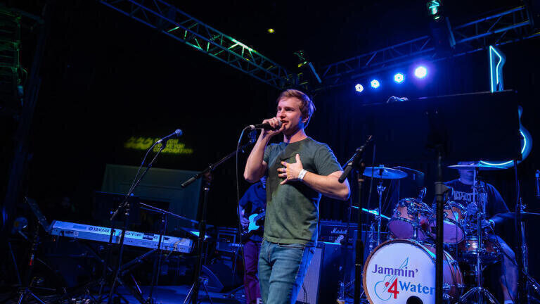 Ryan Riddle at Jammin4Water