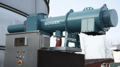 Biogas plant benefits from new Borger Separator