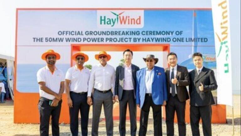 Envision energy backs Sri Lanka’s renewable future as 50MW Mannar Wind Project begins construction