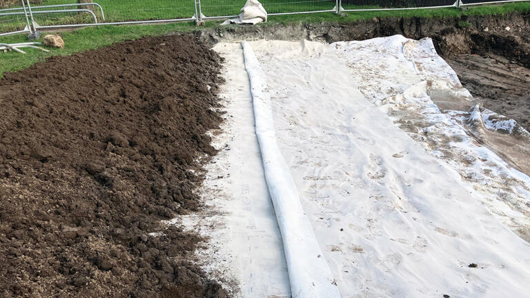 Innovative landfill liner transforms sustainable drainage systems for Yorkshire flood resilience