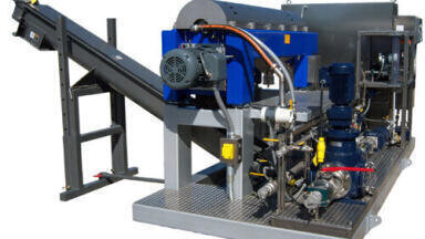 NEW! Skid-mounted decanter centrifuge system
