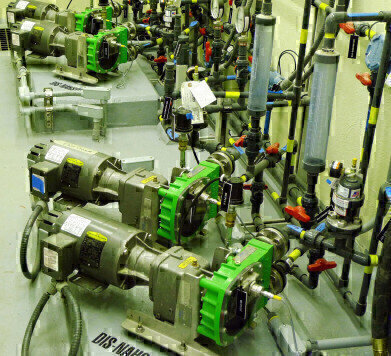 Peristaltic Pumps Waste Less Water in Wastewater Treatment  
